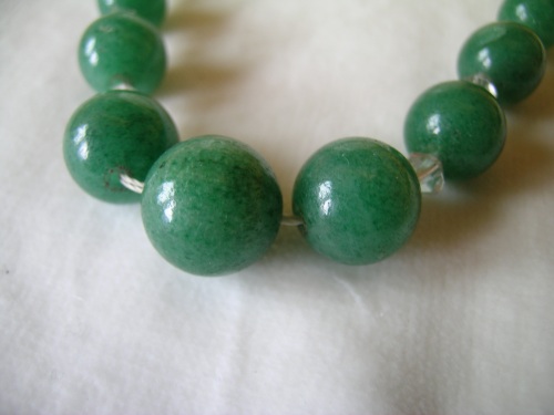 Green quartz necklace 2
